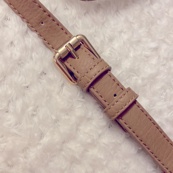 Tan Leather Boho Crossbody - Picture 5 of 8